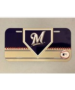 Milwaukee Brewers MLB Baseball Vibrant Retro Plastic License Plate Wall ... - £5.32 GBP