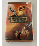 The Lion King Special Edition VHS Platinum Edition - £5.19 GBP