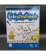 TELESTRATIONS The Telephone Game Sketched Out 4-6 Player Family Pack New... - €16,19 EUR