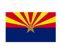 Arizona Polyester Us State Flag 3 X 5 Feet - £5.60 GBP