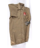 Dickies Flex Short Sleeve Twill Relaxed Fit Small Work Shirt Flex Fabric - $28.99