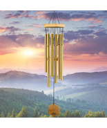 Wind Chimes for outside - 29&quot; Bronze Wind Chime Outdoor, Zen Garden Chim... - £31.30 GBP
