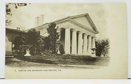 VA Custis-Lee Mansion Arlington, Va Early udb Postcard I12 - £7.80 GBP