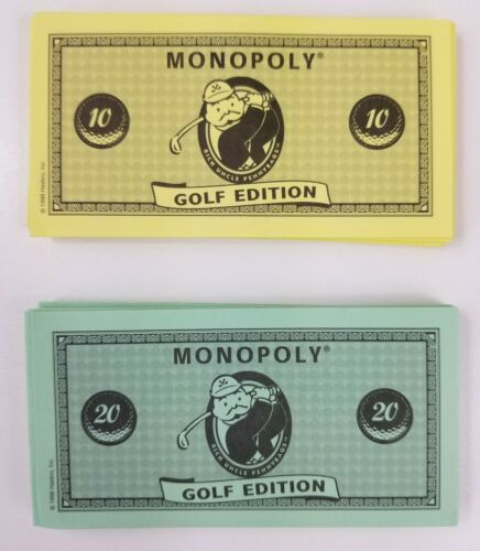 Vintage 1998 NFL Monopoly Football Collector's Edition Replacement Money