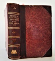 1900 Antique Record Of Pennsylvania Volunteers Of The SPANISH-AMERICAN War - £97.47 GBP