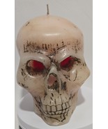 Bleeding Skull Candle 4.4 inches tall -Halloween - $27.77 CAD