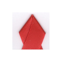 25 in. Single-Face Satin Ribbon 100 Yards - Hot Red - $623.69 MXN