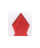 25 in. Single-Face Satin Ribbon 100 Yards - Hot Red - $45.90 CAD