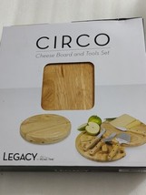 Cheese Board And Tool Set Circo Legacy By Picnic Time New - £27.22 GBP