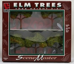 Life-Like Trains Scene Master Elm Trees 3-4&quot; 5 Pack Item No. 1912 - £9.19 GBP