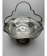 Antique Webster Co Sterling Silver Candy Bowl With Handle 6” X 5.25” - £117.32 GBP