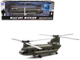 Boeing CH-47 Chinook Aircraft &quot;United States Army&quot; Olive Drab &quot;Military Mission&quot; - $48.12