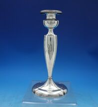 La Pierre Sterling Silver Candlestick with Oval Base #1446 7 7/8&quot; Tall (... - €264,20 EUR