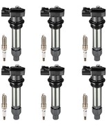 BLEM 6x UF569 41109 For Buick LaCrosse Cadillac ATS Ignition Coils w Spa... - $1,099.88 MXN