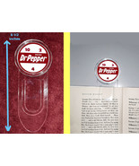 Doctor Dr. Pepper Retro 10 4 e ad Bookmark Sturdy Plastic Two Sided Book... - £7.51 GBP