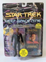 Vintage 1993 Playmates Star Trek Deep Space Nine &#39;benjamin Sisko&#39; Action Figure - £9.59 GBP