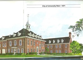 City of University Park Texas Informational Booklet 1971  - £58.99 GBP