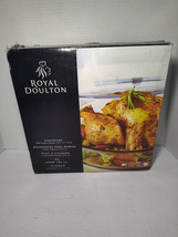 ROYAL DOULTON 2 PIECE MULTI PURPOSE ROASTER BAKEWARE 10.6&quot;  3.17qts NEW ... - $26.84 CAD