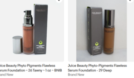 Juice Beauty Phyto Pigments Flawless Serum Foundation CHOOSE YOUR SHADE NIB - $17.97