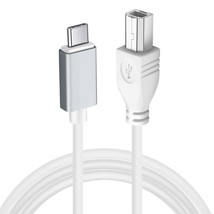 Dyplay Usb C To Midi Cable 5Ft, Type C To Usb B Midi Interface Printer Scanner - £23.97 GBP