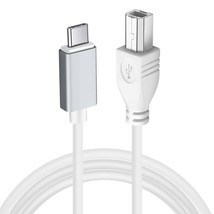 Dyplay Usb C To Midi Cable 5Ft, Type C To Usb B Midi Interface Printer S... - $29.99