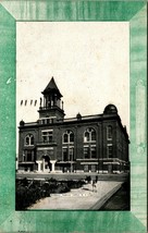 Fargo North Dakota ND Masonic Temple Faux Frame 1909 Vtg Postcard P11 - £4.06 GBP