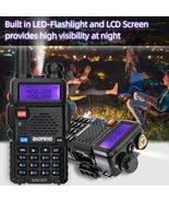 BAOFENG UV-5R Long-Range Dual Band Walkie Talkie – 5W Rechargeable Battery - $57.99