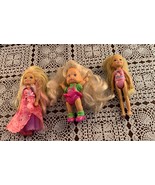 Mattel 5 Inch ThreeDolls Vintage 1982 Little Miss Mini 2016 Chelsea Blon... - £9.55 GBP