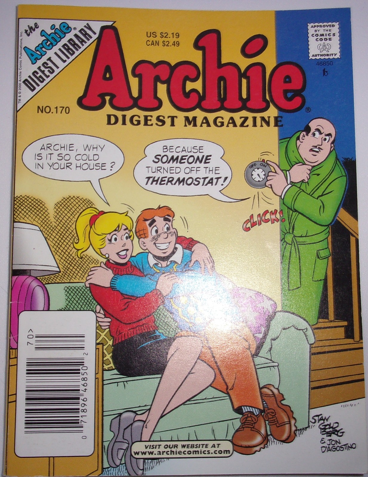 Primary image for Archie Digest Library Archie Digest Magazine No 170  April 2000