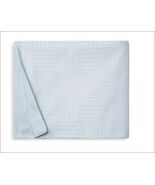 Sferra Andello Full Queen duvet Cover Linen Blend Geometric Aquamarine B... - €327,29 EUR