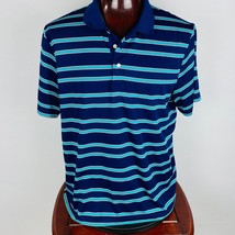 Chaps Multicolor Striped Men&#39;s XXL Short Sleeve Casual Everyday Polo Shirt - £21.49 GBP