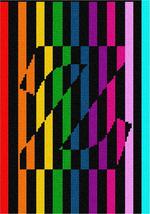 Pepita Needlepoint kit: Letter Z Illusion, 7&quot; x 10&quot; - $56.00+