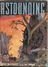 Astounding SCIENCE-FICTION-APR 1940-L Ron HUBBARD-A E Van VOGT-PULP Sci Fi Th... - £146.50 GBP