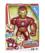Playskool 10in. Marvel Super Hero Adventures Mega Mighties Iron Man - £15.80 GBP