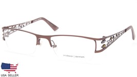 New Prodesign Denmark 5136 c.5021 Brown Eyeglasses Glasses 53-18-125 B30mm Japan - £78.32 GBP