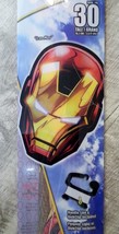 X-Kites Deluxe Face Kite 30&quot; Marvel Avengers Iron Man Kite - New! - £3.98 GBP