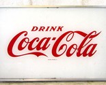 1950&#39;s Drink Coca-Cola Coke Advertising Lighted Sign Price Brothers Inc.  - $226.71