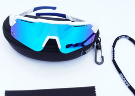 Youth Baseball Sunglasses for Kids softball 7-11U Polarized, Case, strap... - $336.80 MXN