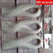 3 or 10 bundle/lot 300 strands  fly fishing lure tinsel  strand string line tyin - £36.85 GBP