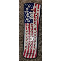 Radio Shack Universal Remote Control 4 in 1 American Flag Red White &amp; Bl... - $42.82 CAD