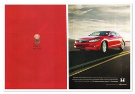 Honda Accord V-6 Car Turns on Nine Cents 2011 2-Page Print Magazine Auto Ad - $12.30