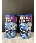 Looney Tunes Space Jam 22oz. Plastic Tumbler Party Cups Set/2 Reusable NEW - $9.49