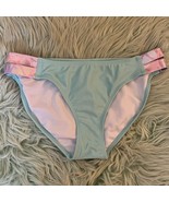Glitter Beach Girls Bikini Swimsuit Bottoms Size 16 Blue Pink Shimmer St... - $282.25 MXN