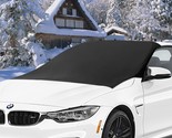Windshield Cover for Car, Magnetic Edges Windshield Cover for Ice &amp; Snow... - £11.73 GBP