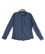 Millet Belchior Men&#39;s L Button Up Long Sleeve Cotton-Hemp Shirt Hiking G... - €24,29 EUR