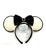 Disney Parks Saratoga Springs Resort Horseshoe Minnie Ears Headband Blac... - $53.45