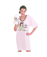 Emerson Street Clothing My Therapist Has Whiskers Sleep Shirt Cotton USA... - $40.74 CAD