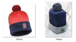 MLB Team Logo Light Up Print Light Up Printed Beanie Hat -Select- Team B... - $27.99