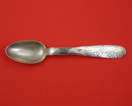 Lap Over Edge Hammered by Tiffany and Co Sterling Teaspoon 6 5/8&quot; - £228.70 GBP