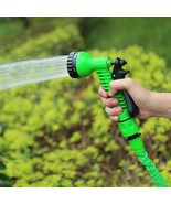 7 Pattern Garden Water Gun with 15M Garden Hose Tube Nozzle Water Spraye... - £39.86 GBP+